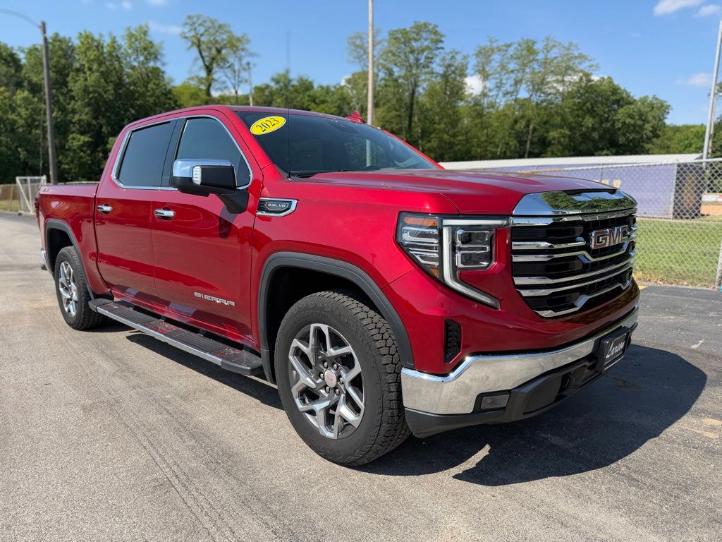 Red 2023 GMC Sierra 1500 Pickup Truck Four-Wheel Drive Automatic
