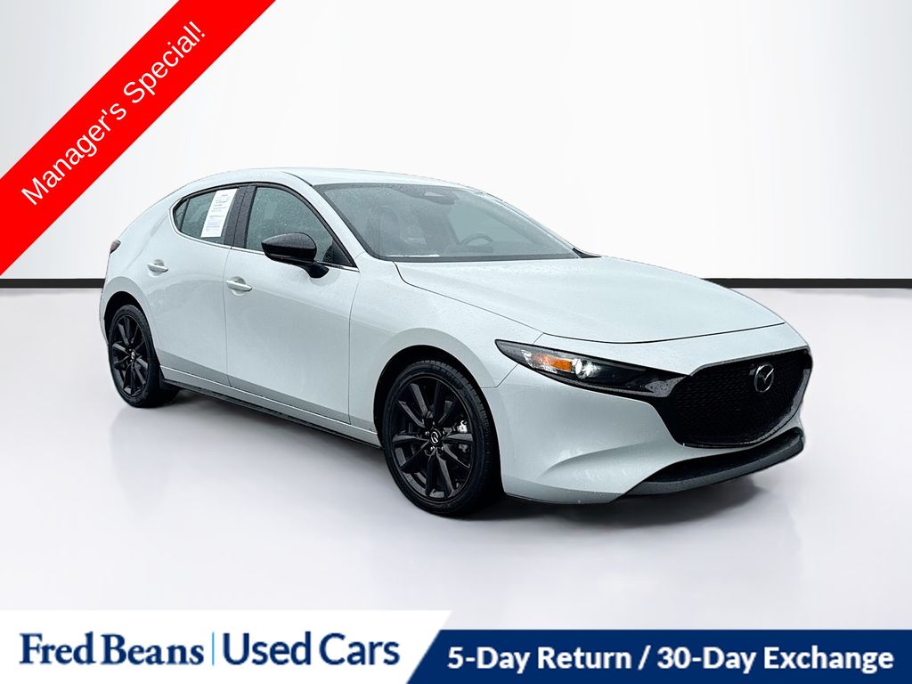 Ceramic Metallic 2025 Mazda MAZDA3 Hatchback Front-Wheel Drive 6-Speed Automatic