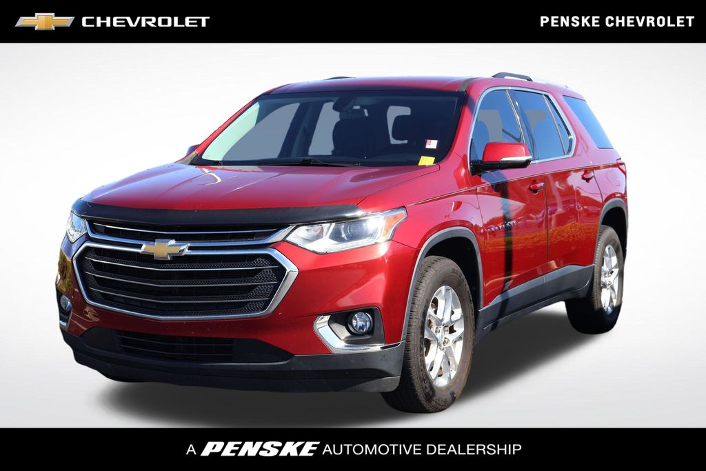 Red Tintcoat 2018 Chevrolet Traverse LT Cloth FWD SUV / Crossover Front-Wheel Drive 9-Speed Automatic