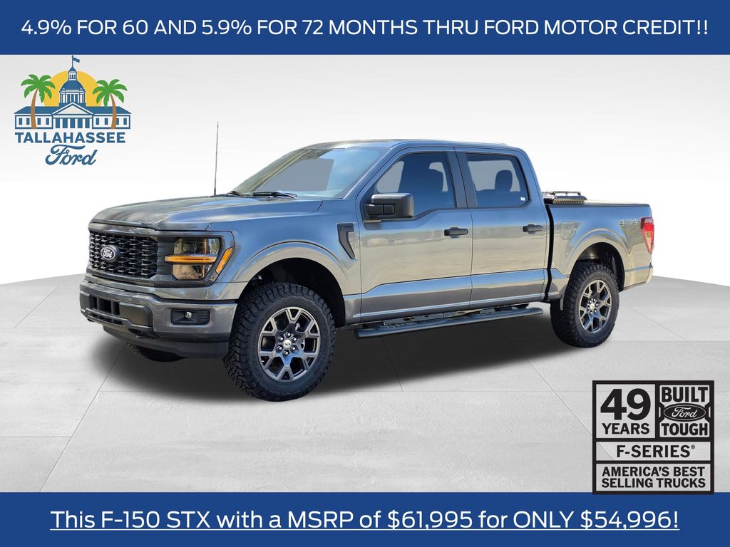 Carbonized Gray Metallic 2026 Ford F-150 STX 4dr SuperCrew 4WD Pickup Truck Four-Wheel Drive Automatic