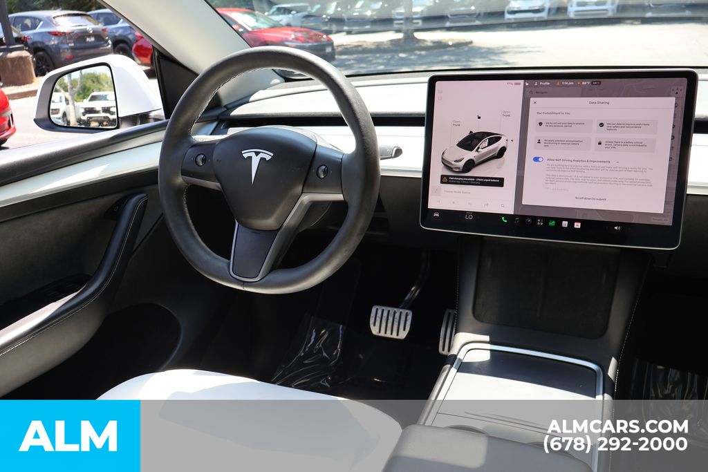 Used 2023 White Tesla Performance image 24