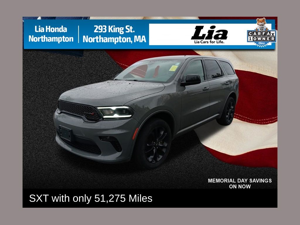 Destroyer Gray Clearcoat 2022 Dodge Durango SXT AWD SUV / Crossover All-Wheel Drive 8-Speed Automatic