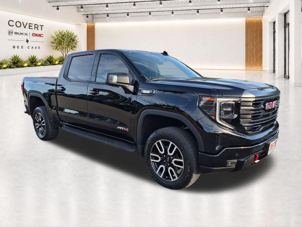 Onyx Black 2024 GMC Sierra 1500 Pickup Truck Four-Wheel Drive Automatic