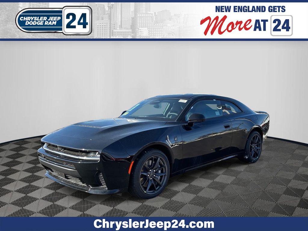 Diamond Black Crystal Pearlcoat 2026 Dodge Charger Daytona Coupe All-Wheel Drive 8-Speed Automatic