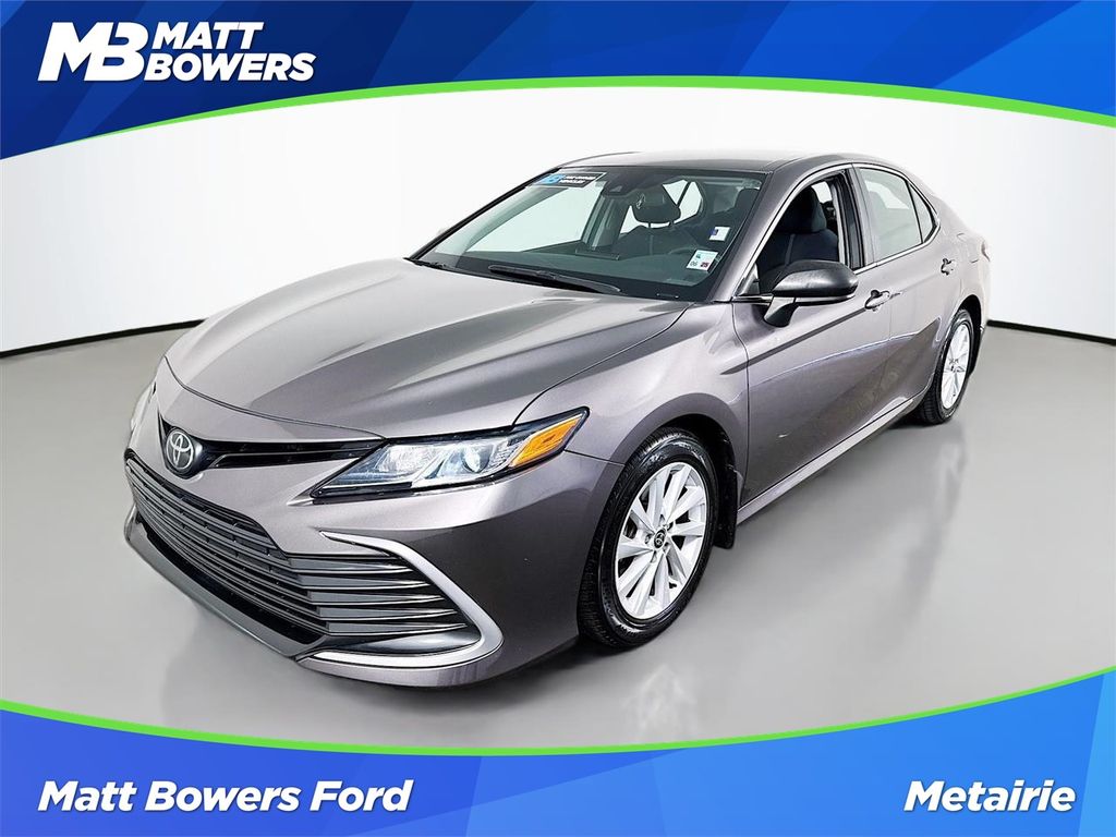 Predawn Gray Mica 2022 Toyota Camry LE FWD Sedan Front-Wheel Drive 8-Speed Automatic
