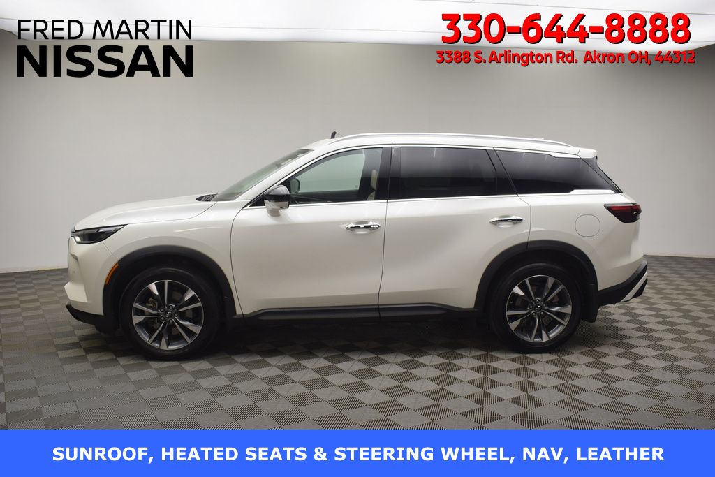 used 2025 INFINITI QX60 car, priced at $46,500