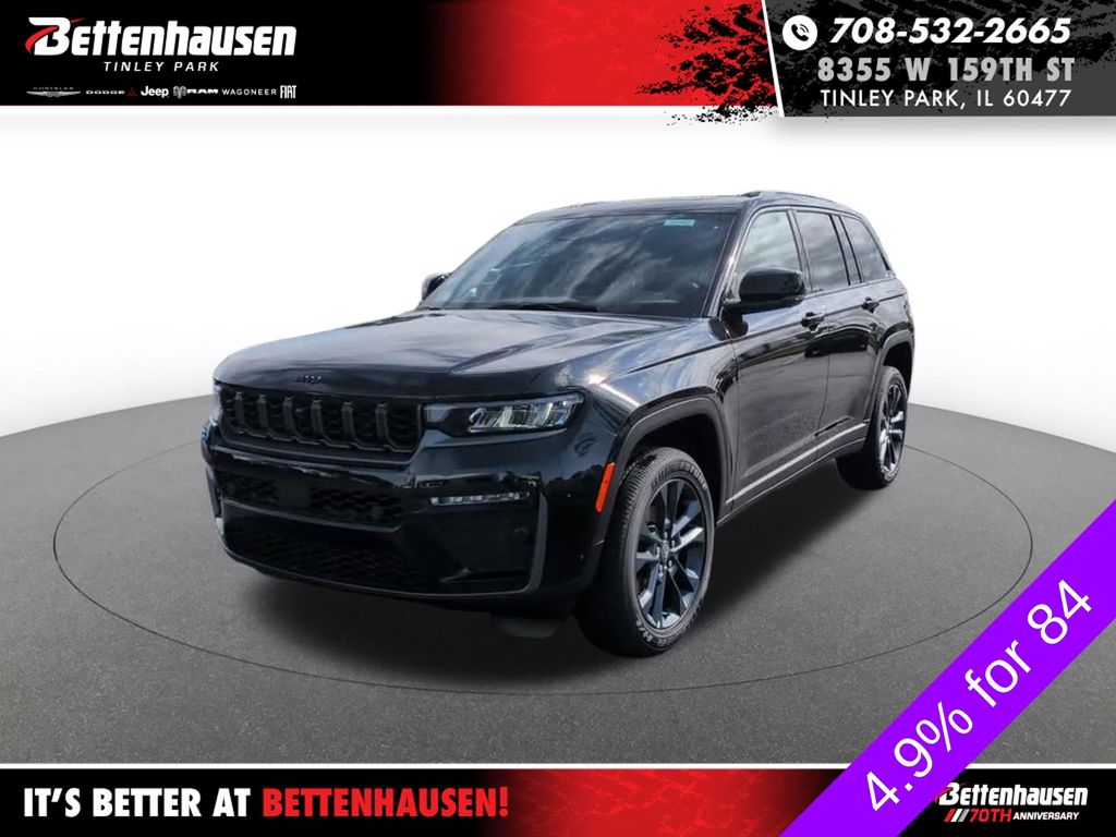 Diamond Black 2026 Jeep Grand Cherokee SUV / Crossover Four-Wheel Drive 8-Speed Automatic