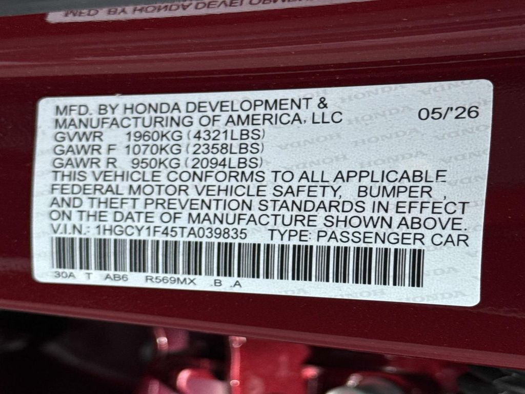 New 2026 Honda Accord Sedan Sedan