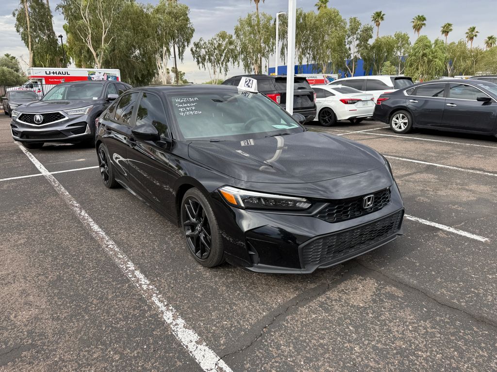 Used 2025 Black Honda Sport image 3