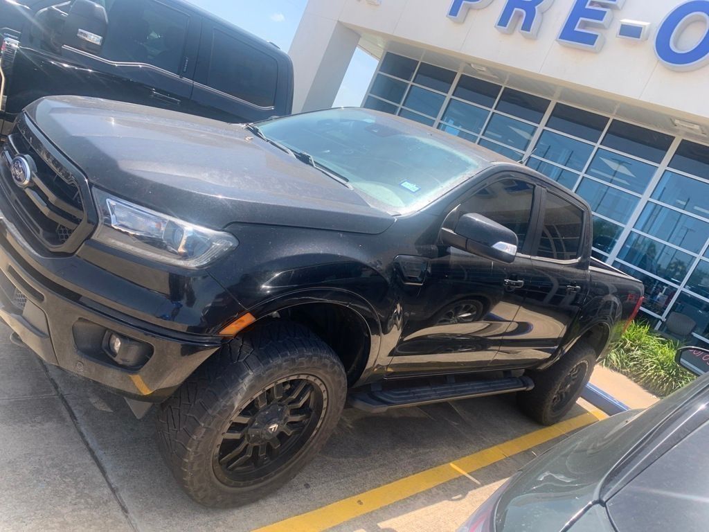 Shadow Black 2020 Ford Ranger Pickup Truck Four-Wheel Drive Automatic