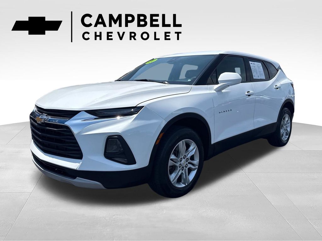 Summit White 2021 Chevrolet Blazer SUV / Crossover Front-Wheel Drive 9-Speed Automatic