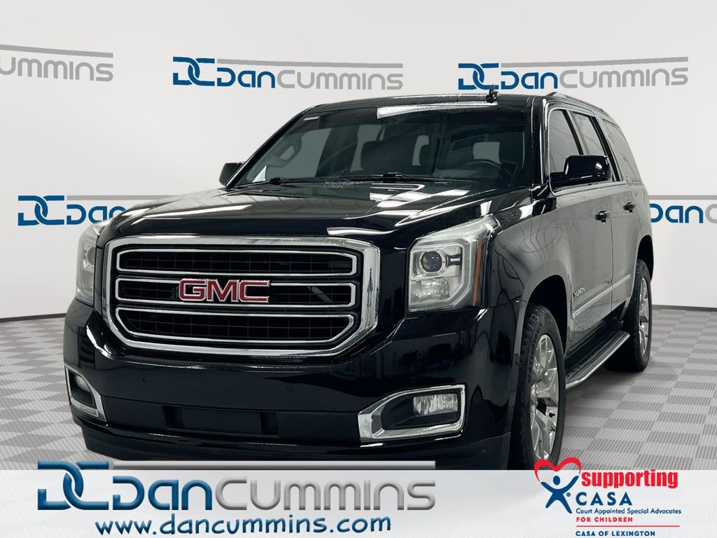 Onyx Black 2015 GMC Yukon SUV / Crossover Four-Wheel Drive 6-Speed Automatic Overdrive