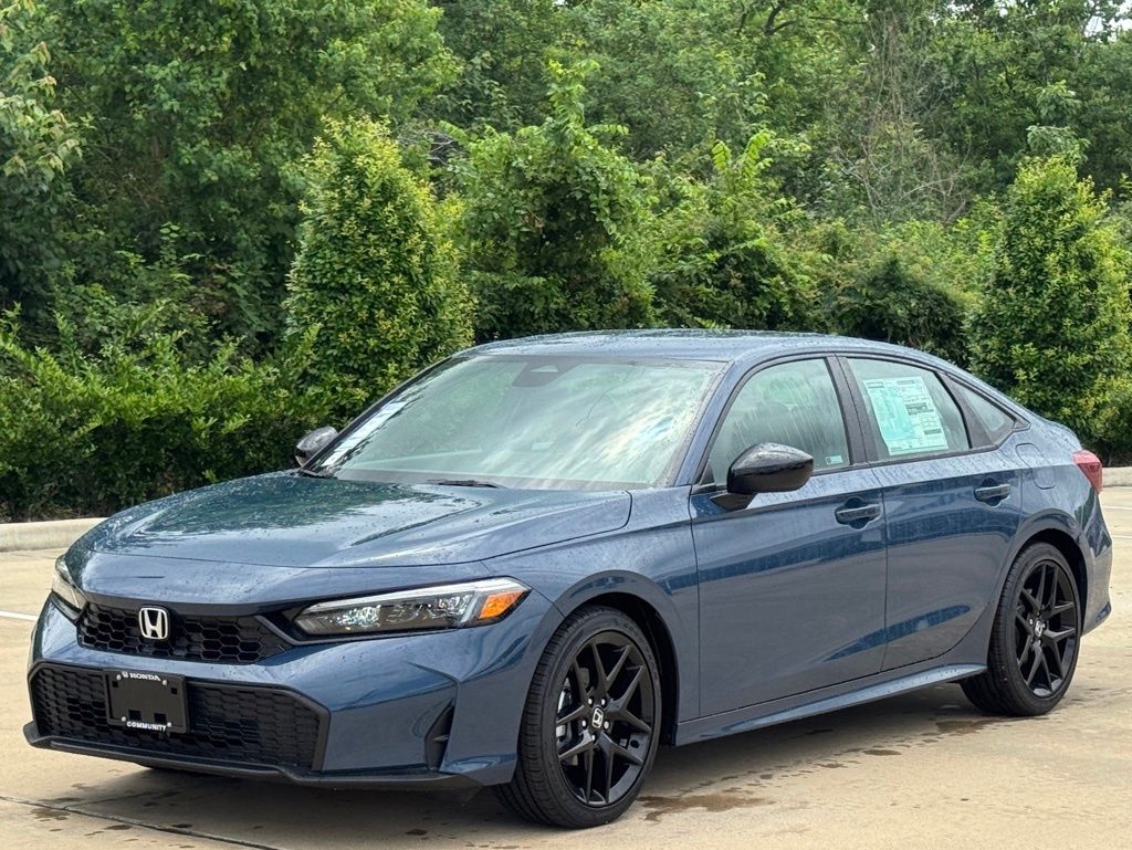 2026 Honda Civic Sport Blue at Community Honda