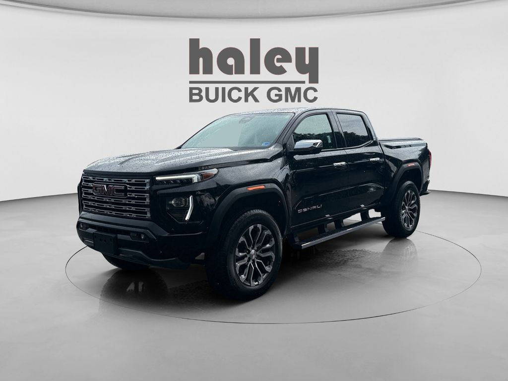 Onyx Black 2023 GMC Canyon Pickup Truck Four-Wheel Drive 8-Speed Automatic