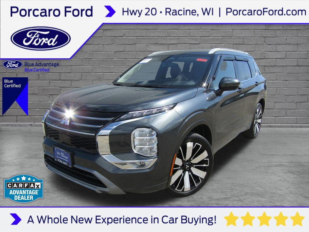 Graphite Gray Metallic/Black Roof 2025 Mitsubishi Outlander SUV / Crossover Front-Wheel Drive Continuously Variable Transmission