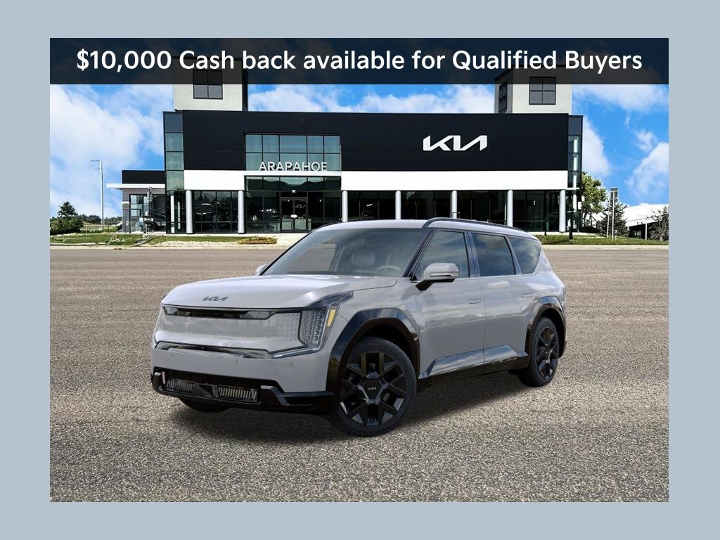 Wolf Gray 2026 Kia EV9 SUV / Crossover All-Wheel Drive 1-Speed Automatic