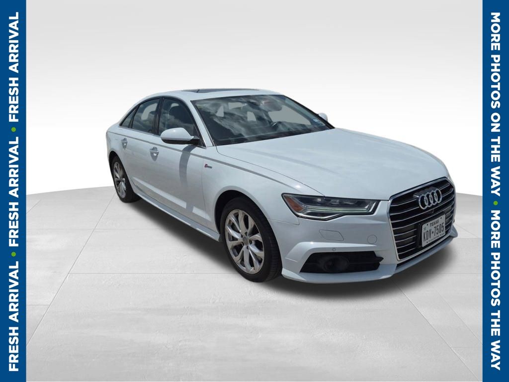White 2017 Audi A6 Sedan All-Wheel Drive 8-Speed Automatic
