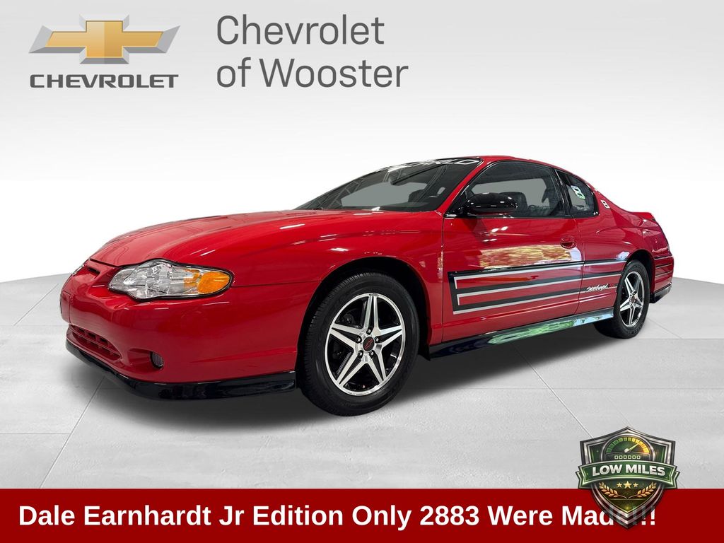 Wildfire Red 2004 Chevrolet Monte Carlo Coupe Front-Wheel Drive 4-Speed Automatic Overdrive