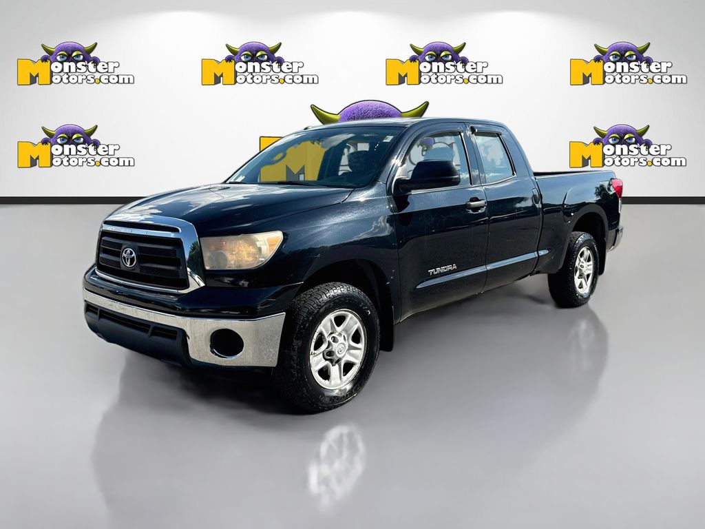 Black 2010 Toyota Tundra Pickup Truck Four-Wheel Drive 6-Speed Automatic