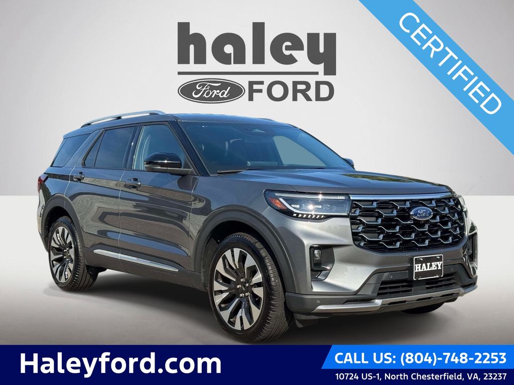Gray Metallic 2026 Ford Explorer SUV / Crossover All-Wheel Drive Automatic