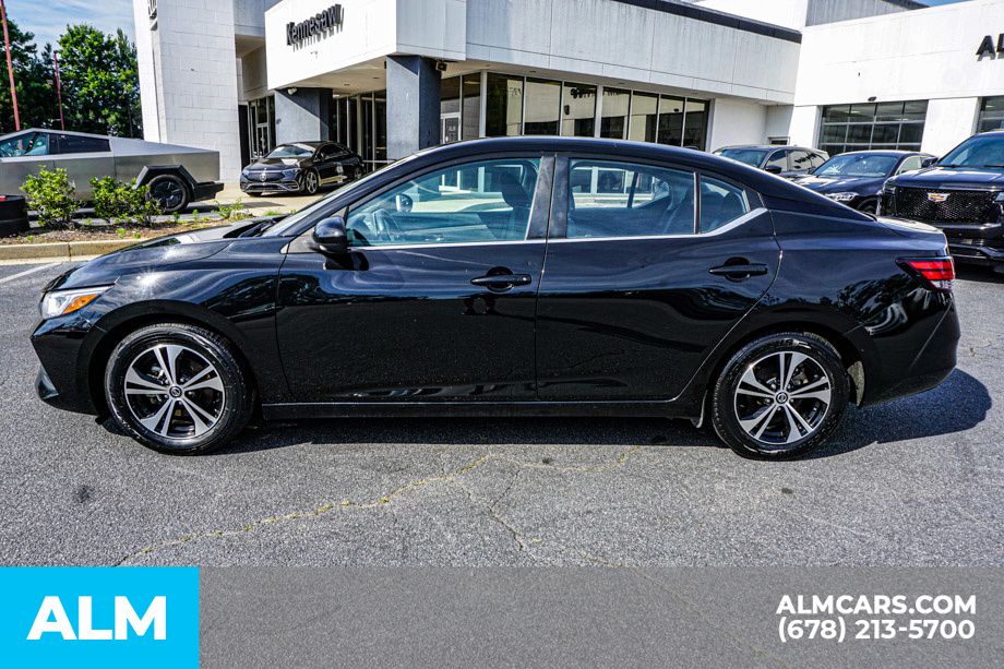 Used 2023 Black Nissan SV image 7