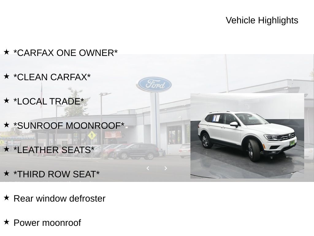 2020 Volkswagen Tiguan 2.0T SEL