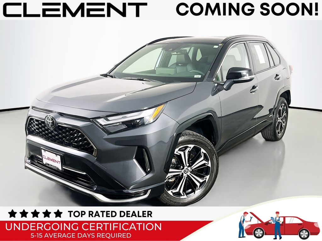 Midnight Black Metallic 2025 Toyota RAV4 Plug-in Hybrid SUV / Crossover All-Wheel Drive Continuously Variable Transmission