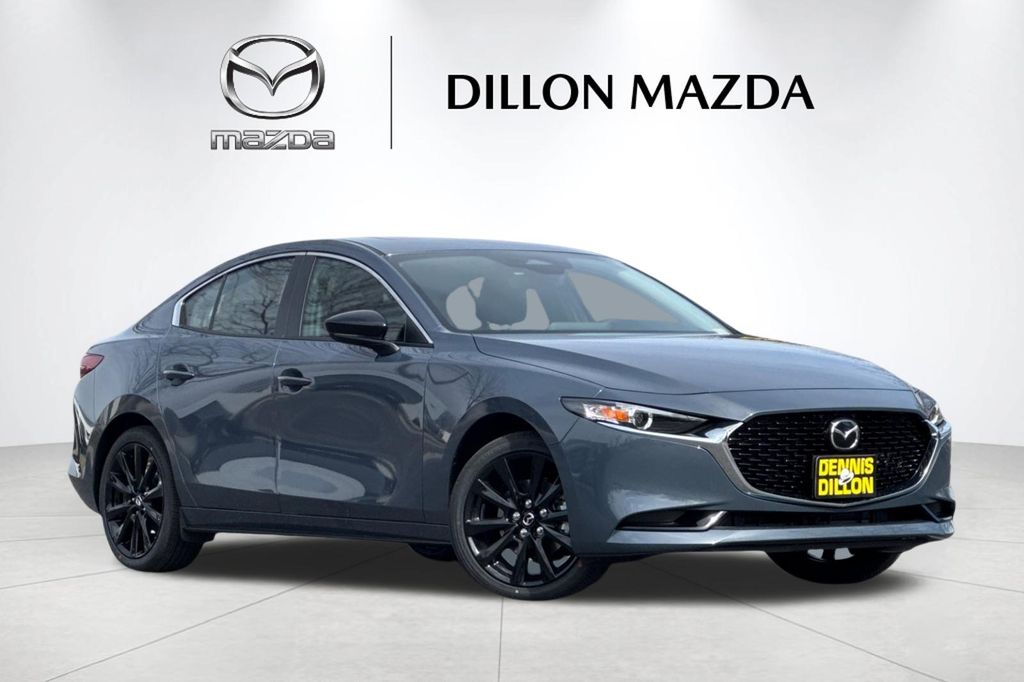 Polymetal Gray Metallic 2026 Mazda MAZDA3 Sedan All-Wheel Drive 6-Speed Automatic