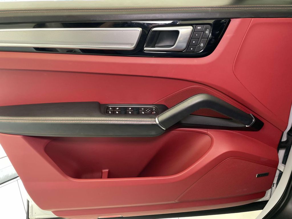 2022 Porsche Cayenne Coupe Platinum Edition White at Audi Porsche Sewickley