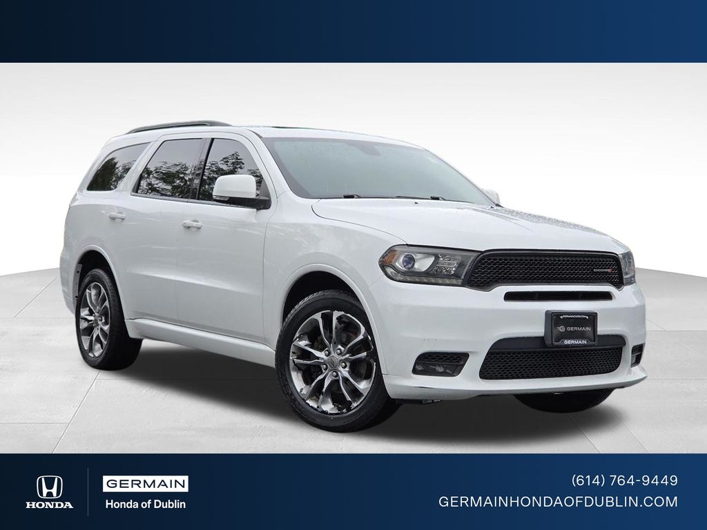 White Knuckle Clearcoat 2019 Dodge Durango SUV / Crossover All-Wheel Drive 8-Speed Automatic