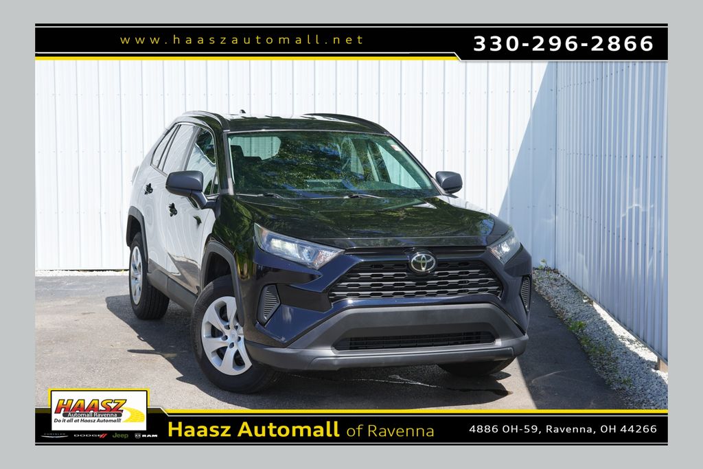 Midnight Black Metallic 2021 Toyota RAV4 SUV / Crossover All-Wheel Drive 8-Speed Automatic