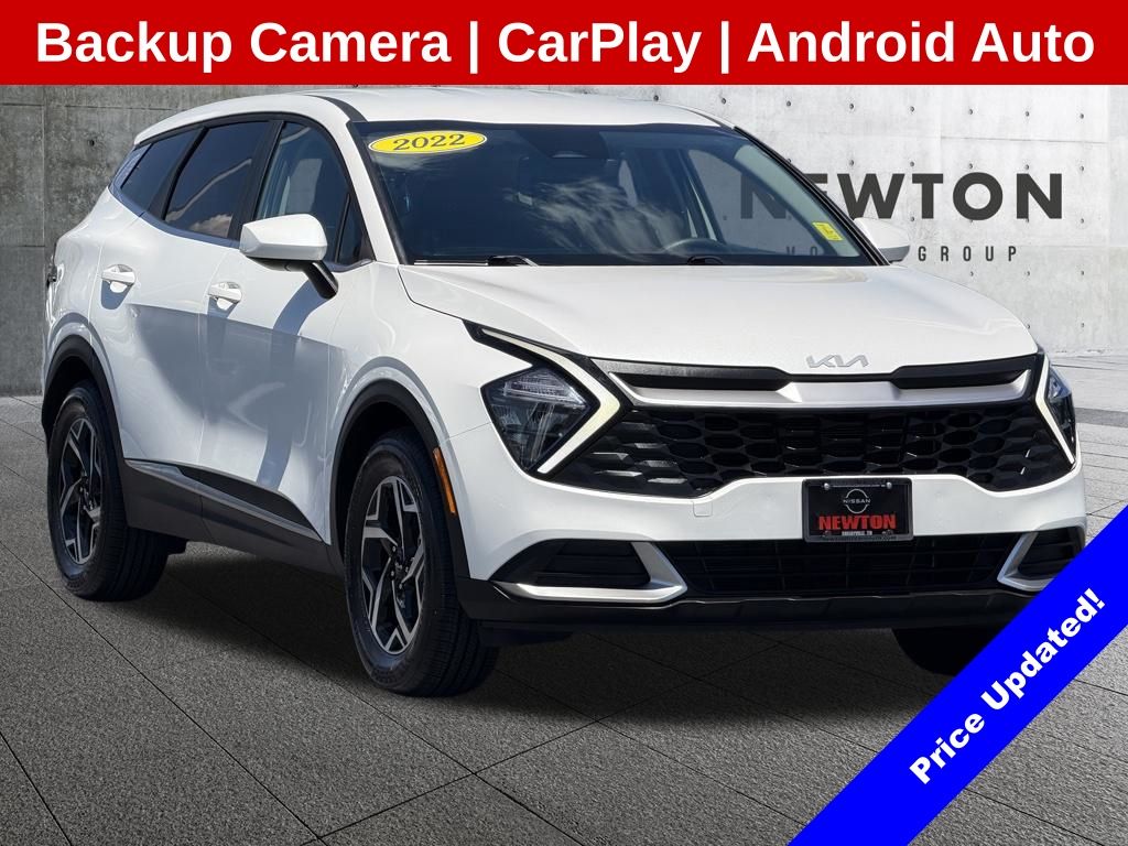 Snow White Pearl 2023 Kia Sportage SUV / Crossover Front-Wheel Drive 8-Speed Automatic