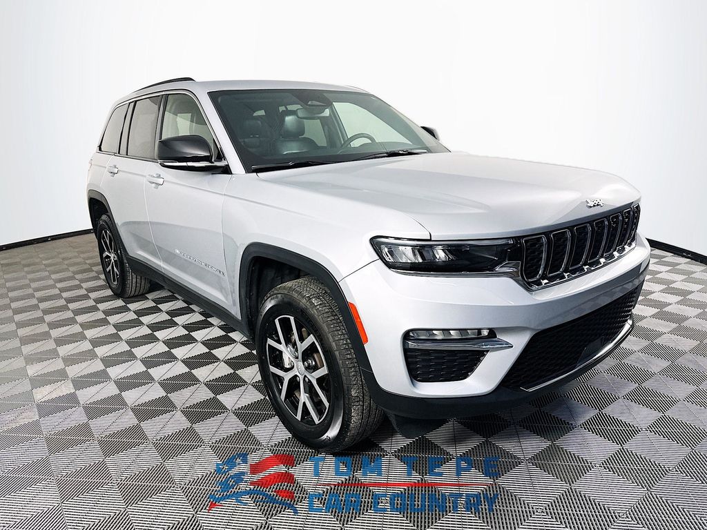 Silver Zynith 2024 Jeep Grand Cherokee SUV / Crossover Four-Wheel Drive 8-Speed Automatic