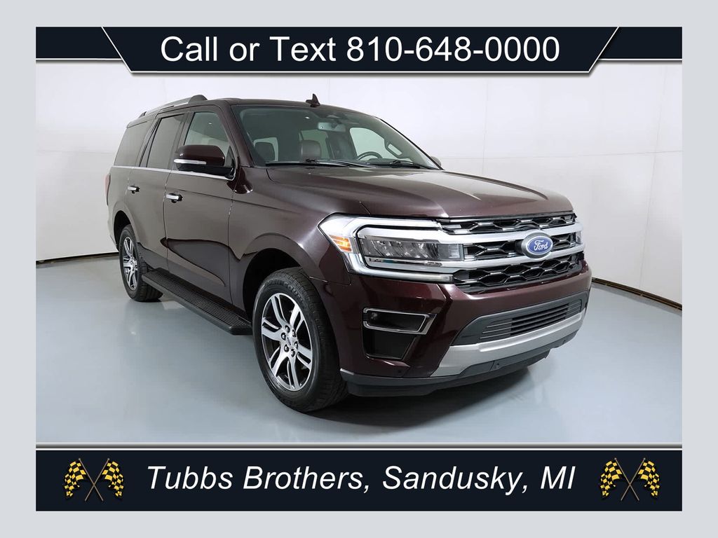 Red Metallic 2024 Ford Expedition SUV / Crossover Four-Wheel Drive Automatic