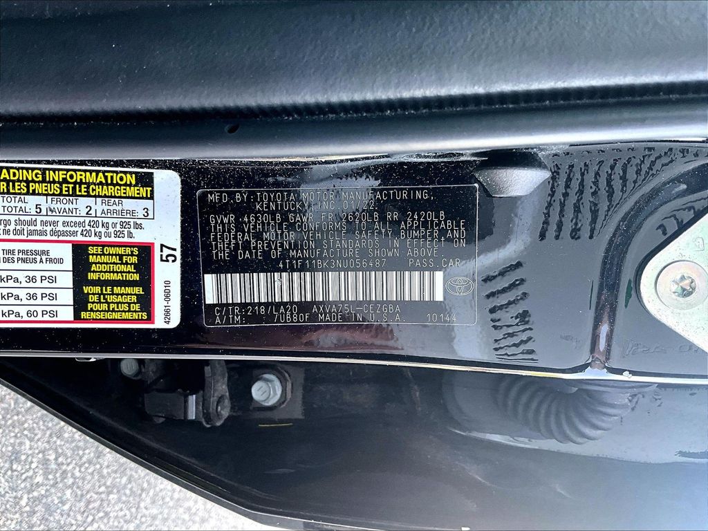 2022 Toyota Camry — photo 9