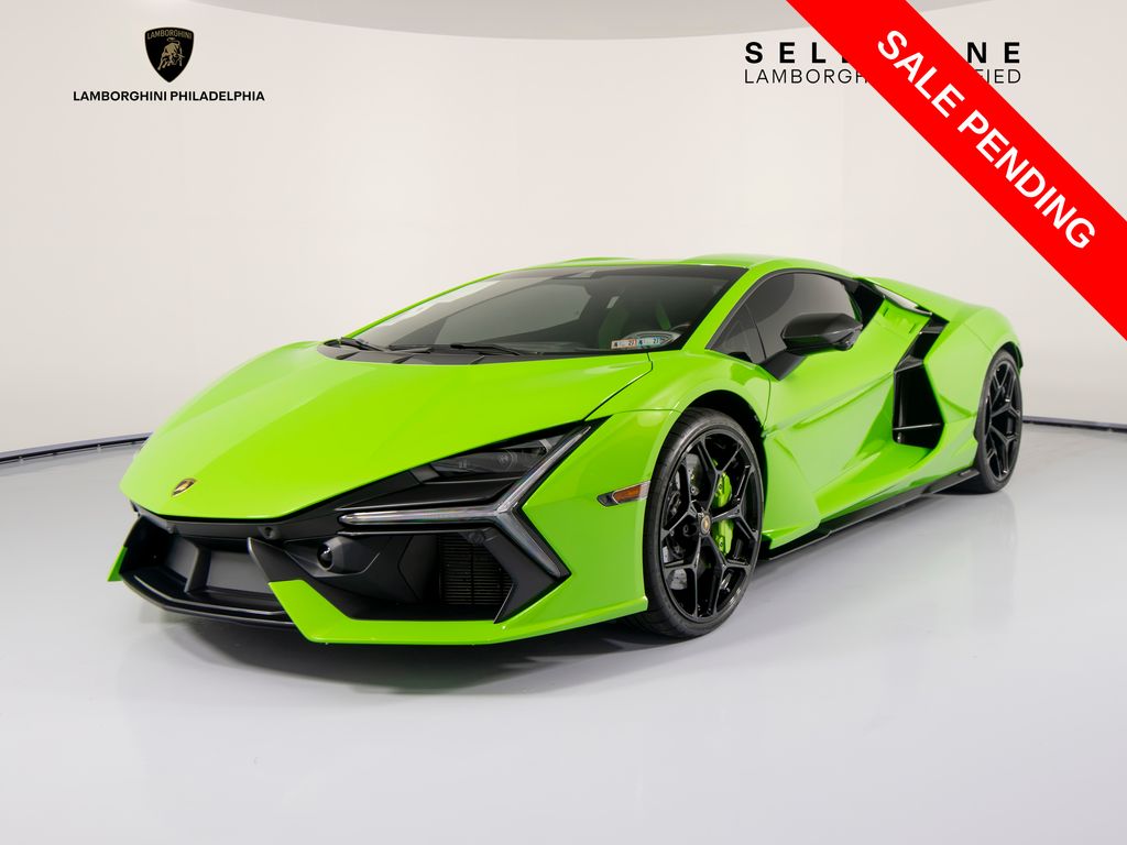 Green (Verde Mantis Metallic) 2024 Lamborghini Revuelto Coupe All-Wheel Drive 8-Speed Dual Clutch