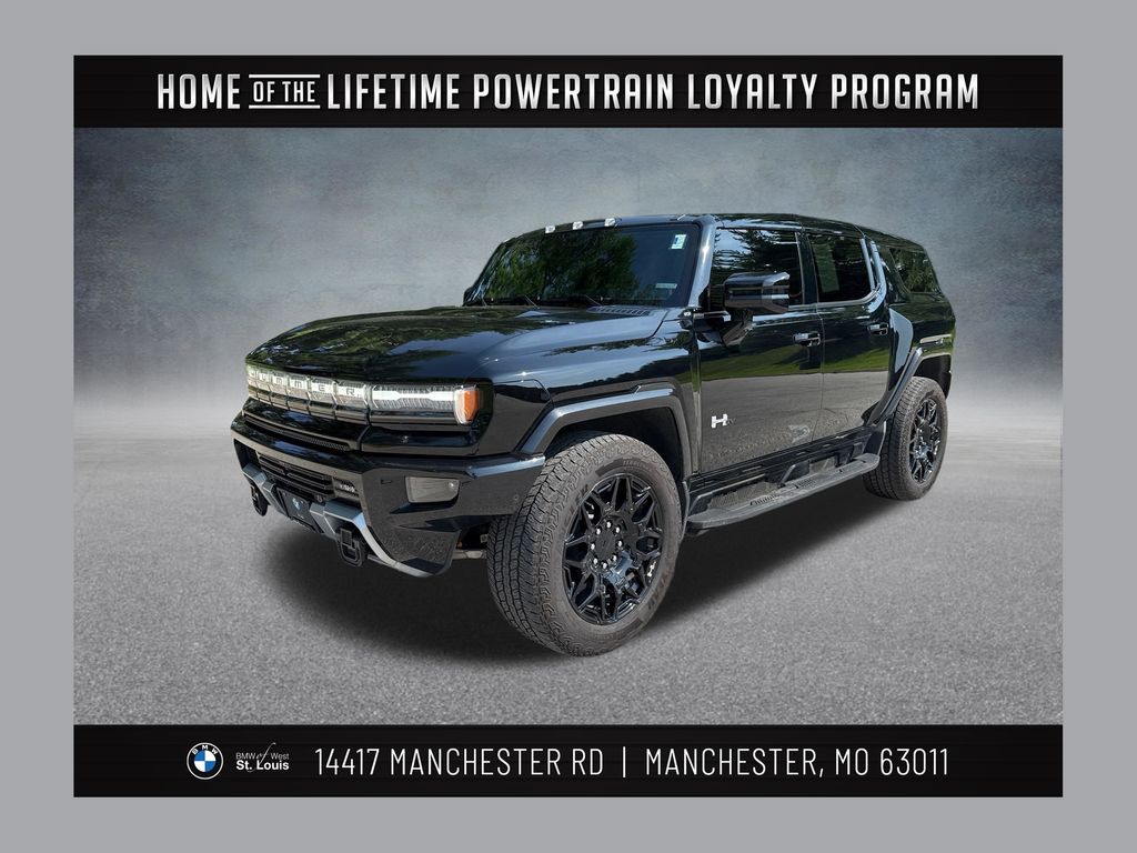 Void Black 2024 GMC Hummer EV SUV SUV / Crossover All-Wheel Drive 1-Speed Automatic