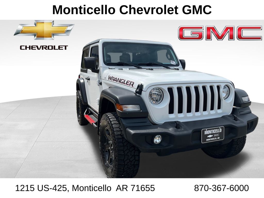 Bright White Clearcoat 2021 Jeep Wrangler Sport S 4WD SUV / Crossover Four-Wheel Drive 8-Speed Automatic