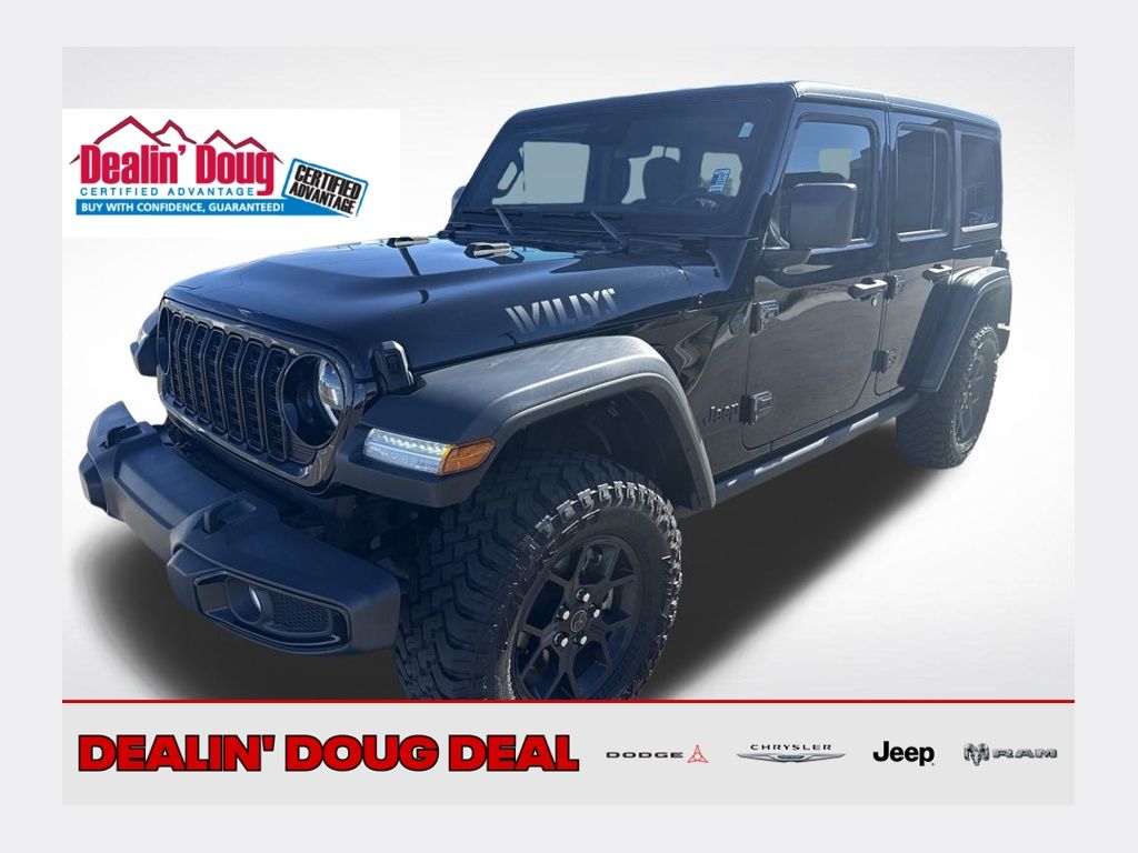 2024 Jeep Wrangler Willys 4-Door 4WD