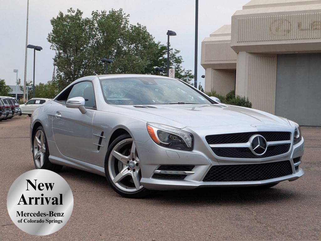 Iridium Silver Metallic 2013 Mercedes-Benz SL-Class Convertible Rear-Wheel Drive 7-Speed Automatic