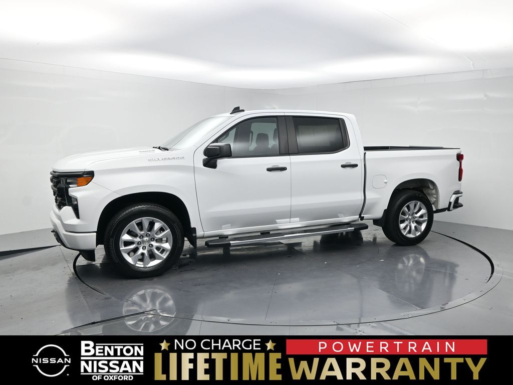 Summit White 2024 Chevrolet Silverado 1500 Pickup Truck 4X2 8-Speed Automatic