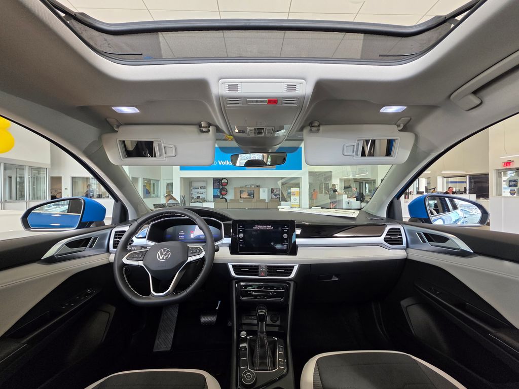 2026 Volkswagen Taos 1.5T SE Blue at Subaru and VW of Moon Township