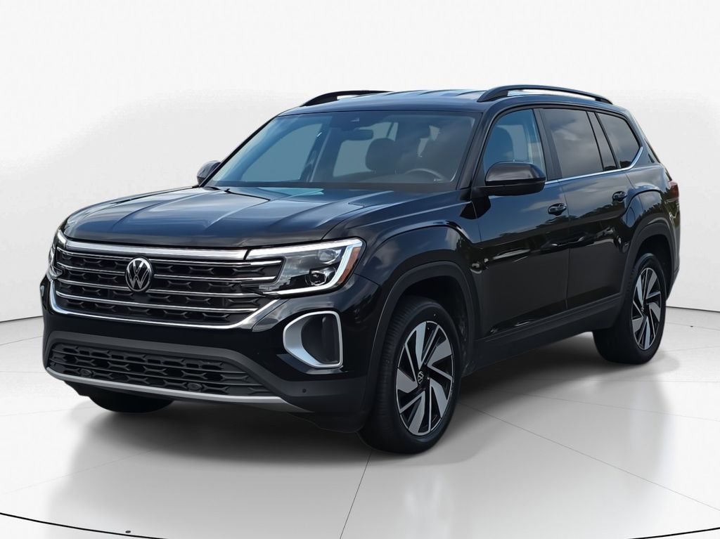 2024 Deep Black Pearl Volkswagen Atlas 2.0T SE w/Technology FWD SUV