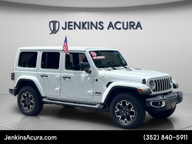 Bright White Clearcoat 2026 Jeep Wrangler SUV / Crossover Four-Wheel Drive 8-Speed Automatic
