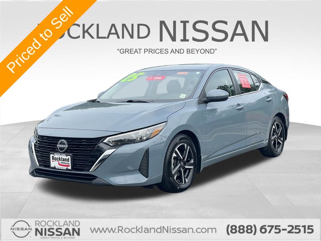 Gray Metallic 2025 Nissan Sentra Sedan Front-Wheel Drive Continuously Variable Transmission