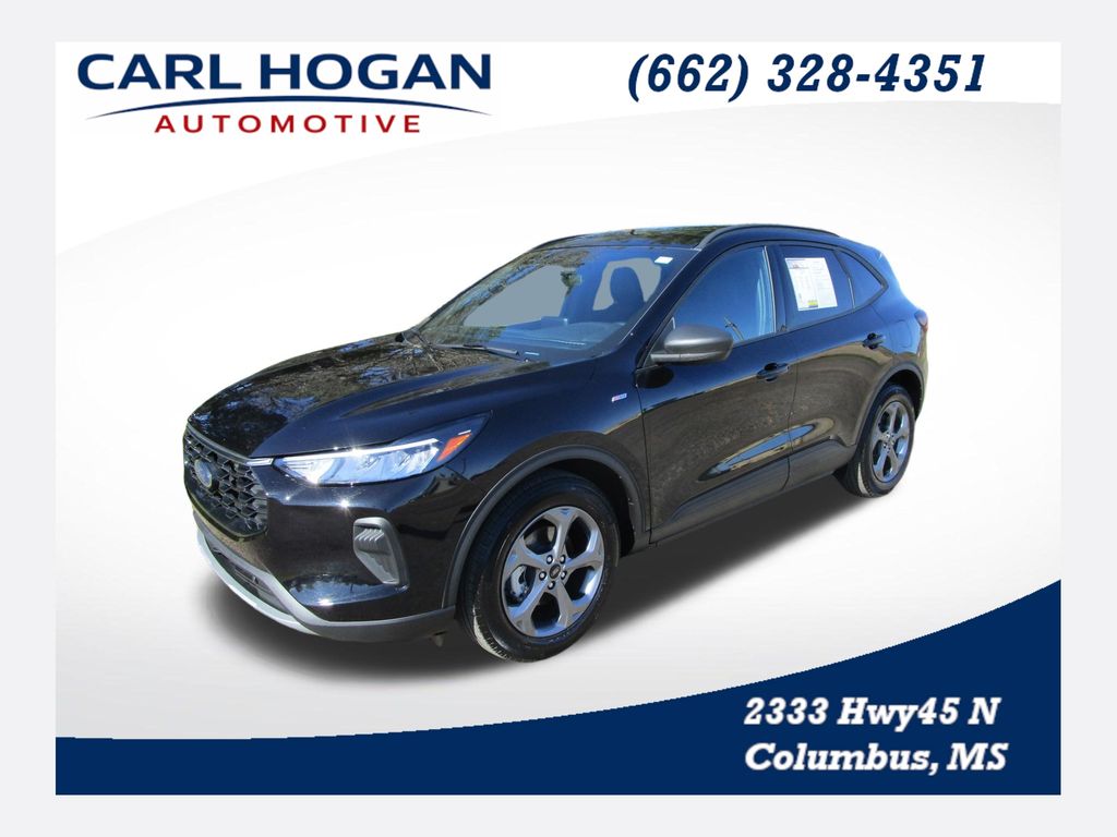 Black Metallic 2025 Ford Escape ST-Line FWD SUV / Crossover Front-Wheel Drive 8-Speed Automatic