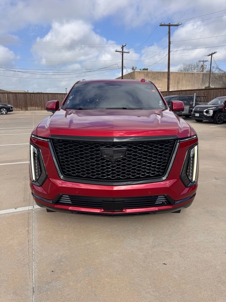 Radiant Red Tintcoat 2025 Cadillac Escalade Sport Platinum 4WD SUV / Crossover Four-Wheel Drive Automatic