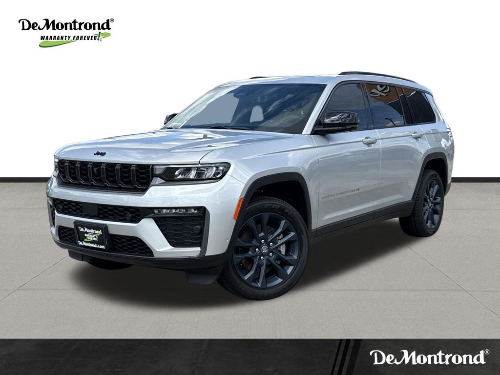 2026 Jeep Grand Cherokee L  Silver at Texan Dodge Chrysler Jeep Ram