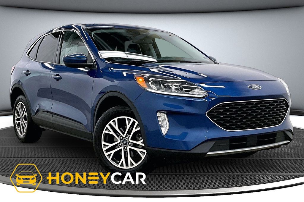 Blue Metallic 2022 Ford Escape SUV / Crossover All-Wheel Drive 8-Speed Automatic