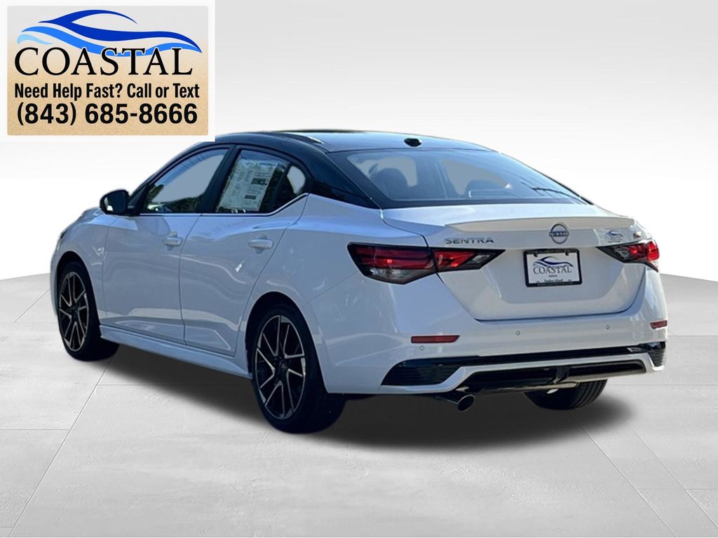 2025 Nissan Sentra SR White at Lugoff Nissan